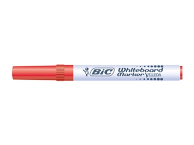 BIC Marqueur pour tableau blanc Velleda Medium 1741, rouge 1199174103