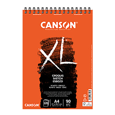 Canson Bloc à croquis et études "XL", A4, 90 g/m2 C200787103