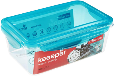 keeeper Boîte de conservation "tino", avec clip, 1, 35 litre