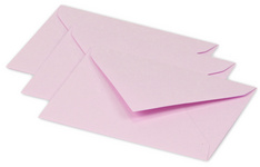 Pollen by Clairefontaine Enveloppes 75 x 100 mm rose dragée