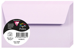 Pollen by Clairefontaine Enveloppes 90 x 140 mm lilas