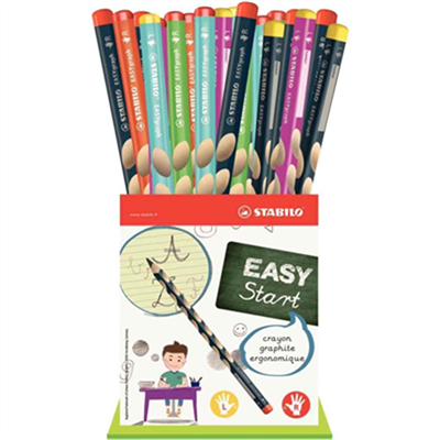 Stabilo Crayon graphite EASYgraph Gaucher (L) , triangulaire, dureté: HB 321/HB