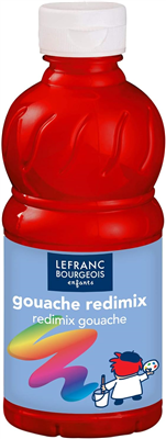 LEFRANC BOURGEOIS Gouache liquide 250 ml, rouge primaire