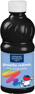 LEFRANC BOURGEOIS Gouache liquide 250 ml, noir