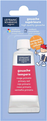 LEFRANC BOURGEOIS Gouache en tube 20 ml, rouge primaire