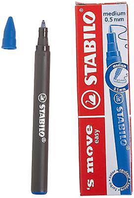 Stabilo Lot de 3 recharges Stabilo encre bleue STABILO EASYoriginal effaçable