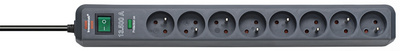 brennenstuhl Prolongateur multiprise Eco-Line 8 prises