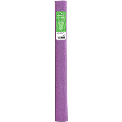 CANSON Rouleau de papier crépon 32 g/m2 lilas (10)
