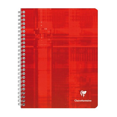 Clairefontaine Cahier à spirale, 170 x 220 mm, 100 pages 68721C