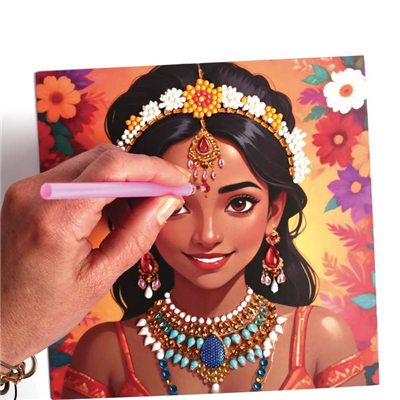 Graine créative Cartes à strasser rêve d'Orient