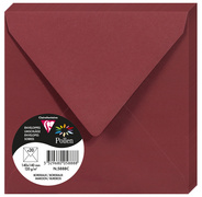 Pollen by Clairefontaine Enveloppes 140 mm bordeaux