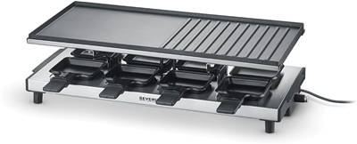 SEVERIN Raclette-Grill RG 2375, avec plaque de grill