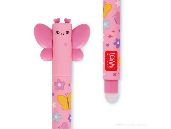 Legami Milano Stylo effaçable Papillon