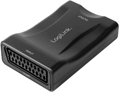 LogiLink Convertisseur vidéo Scart - HDMI, noir