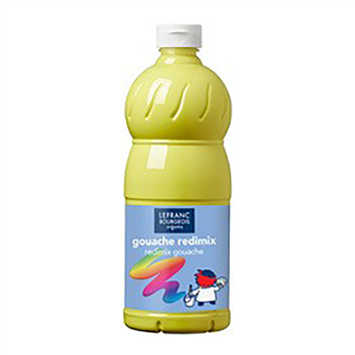 LEFRANC BOURGEOIS Gouache liquide 1.000 ml jaune citron
