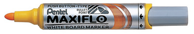 Pentel Marqueur pour tableau blanc MAXIFLO MWL5M jaune