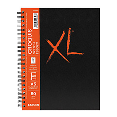 CANSON Carnet de dessin XL BOOK CROQUIS A5