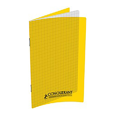 CONQUERANT CLASSIQUE Carnet piqure 110 x 170 mm quadrillé