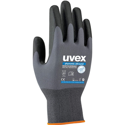 uvex Gants de travail phynomic allround, T. 06, 1 paire