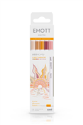 Pochette de 5 stylos feutres Uniball Emott Sunset Harmony