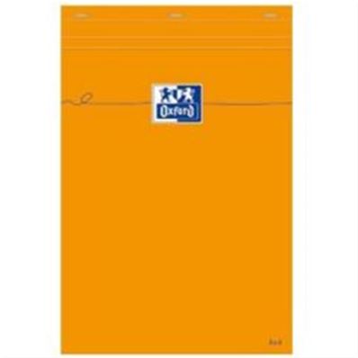 Oxford bloc-notes, A5, quadrillé, 80 feuilles, orange 100106280