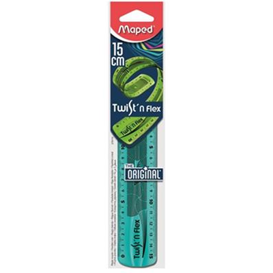 Maped règle plate Twist'n Flex 150 mm incassable flexible