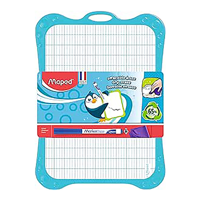 Maped Ardoise effacable à sec blanc