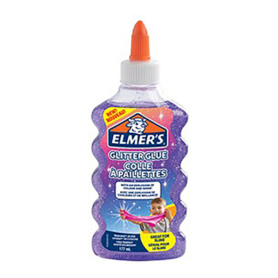 ELMER'S Colle à paillettes Glitter Glue 177 ml violet