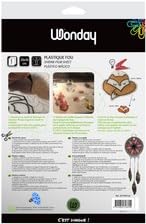 Wonday Plastique fou, (L)200 x (H)300 mm, 7 feuilles