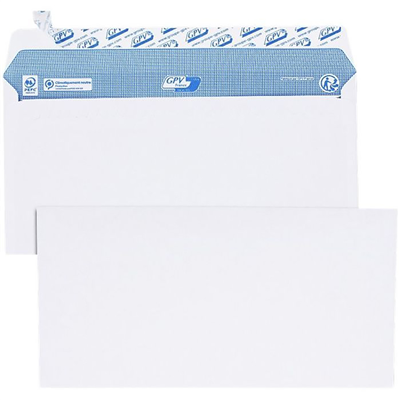 GPV Enveloppes DL 110 x 220 mm blanc sans fenêtre