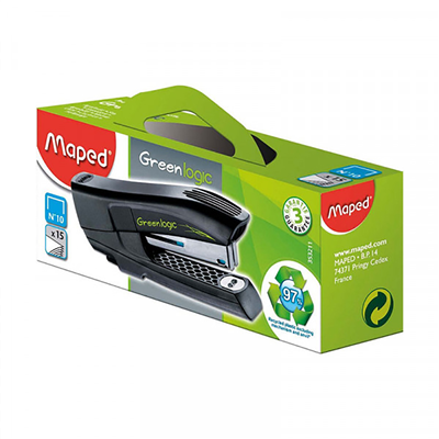 Maped Agrafeuse Pocket No 10 Greenlogic noir