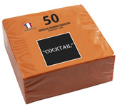 PROnappe Serviette cocktail 200 x 200 mm orange