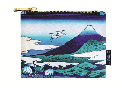 Art & Kraft Collection Musée Pochette Plate Mont Fuji Hokusai