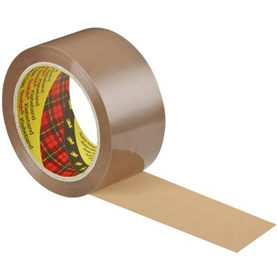 3M Scotch Ruban adhésif d'emballage LOW NOISE, 50 mm x 66 m 9005072