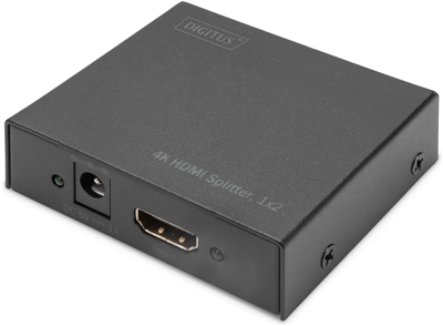 DIGITUS répartiteur 4K HDMI, 2 ports, lecture simultané, noir