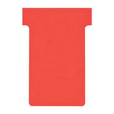 nobo Fiche T indice 1,5 / 45 mm 170 g/m2 rouge