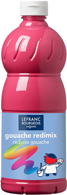 LEFRANC BOURGEOIS Gouache liquide 1.000 ml, rose tyrien
