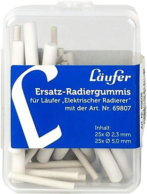 Läufer Gomme de rechange pour gomme électrique 69607