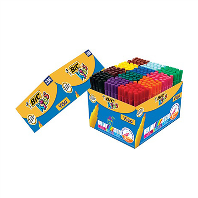 BIC KIDS Feutre Visa Class Pack de 288 piéces