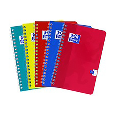 Oxford Carnet reliure intégrale 110 x 170 mm quadrillé 5x5