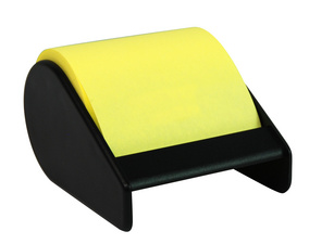 Wonday Notes adhésives en rouleau 10 m x 60 mm jaune fluo