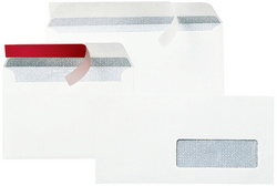 GPV Enveloppes DL 110 x 220 mm blanc avec fenêtre