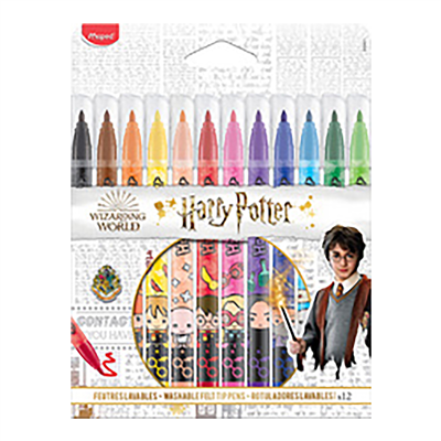 Maped Feutre HARRY POTTER étui carton de 12