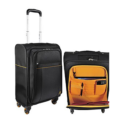 EXACOMPTA Trolley de voyage EXACTIVE polyester noir