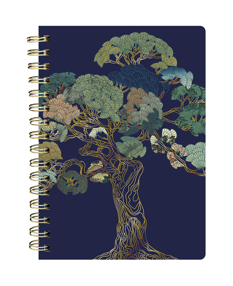 Editons de Désastre Carnet à spirales Collection Pepakura Arbre