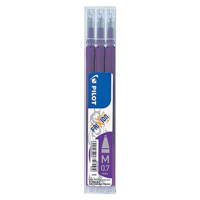 Pilot Lot de 3 recharges violet  pour Frixion Ball et FriXion Pro