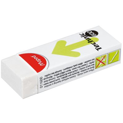 Maped Gomme plastique Technic 600 blanc