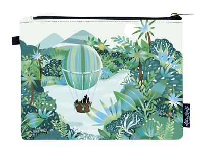 Art & Kraft Catimini Pochette plate moyen modèle Montgolfière