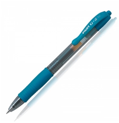 Pilot Stylo roller à encre gel G2 07, bleu clair 275838