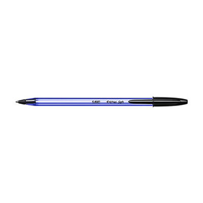 BIC Stylo à bille Cristal Soft noir